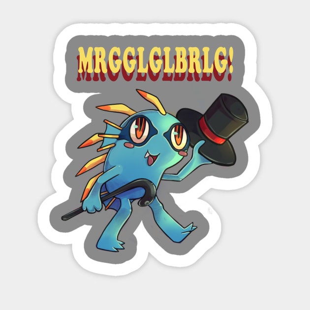 Murloc Sticker by G3ny